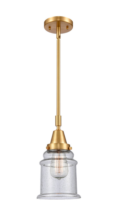 Innovations - 447-1S-SG-G184 - One Light Mini Pendant - Caden - Satin Gold