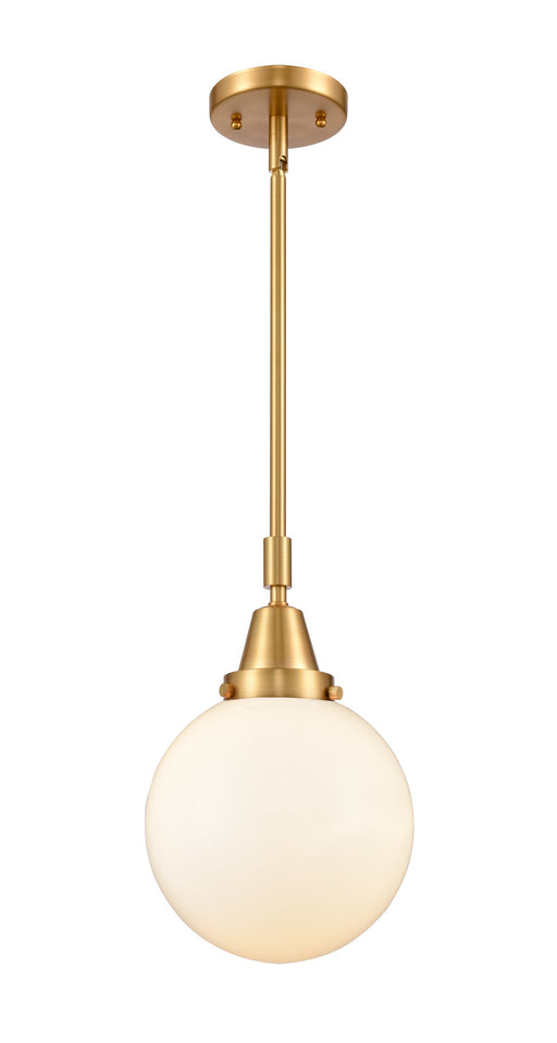 Innovations - 447-1S-SG-G201-8-LED - LED Mini Pendant - Caden - Satin Gold