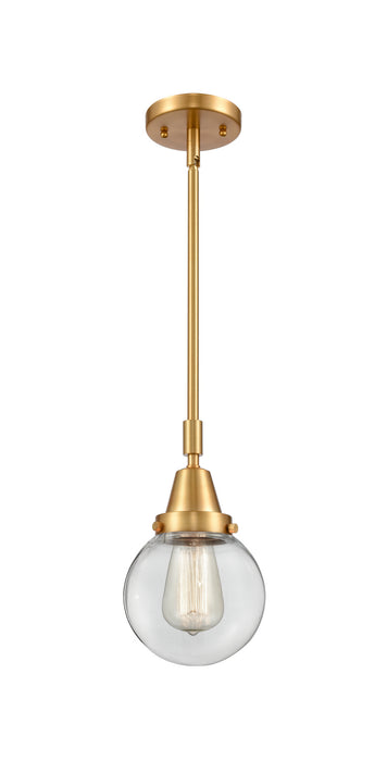 Innovations - 447-1S-SG-G202-6 - One Light Mini Pendant - Caden - Satin Gold