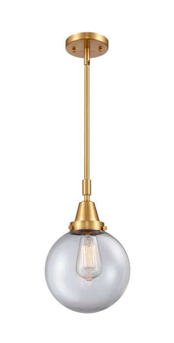 Innovations - 447-1S-SG-G202-8-LED - LED Mini Pendant - Caden - Satin Gold