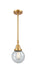 Innovations - 447-1S-SG-G204-6 - One Light Mini Pendant - Caden - Satin Gold