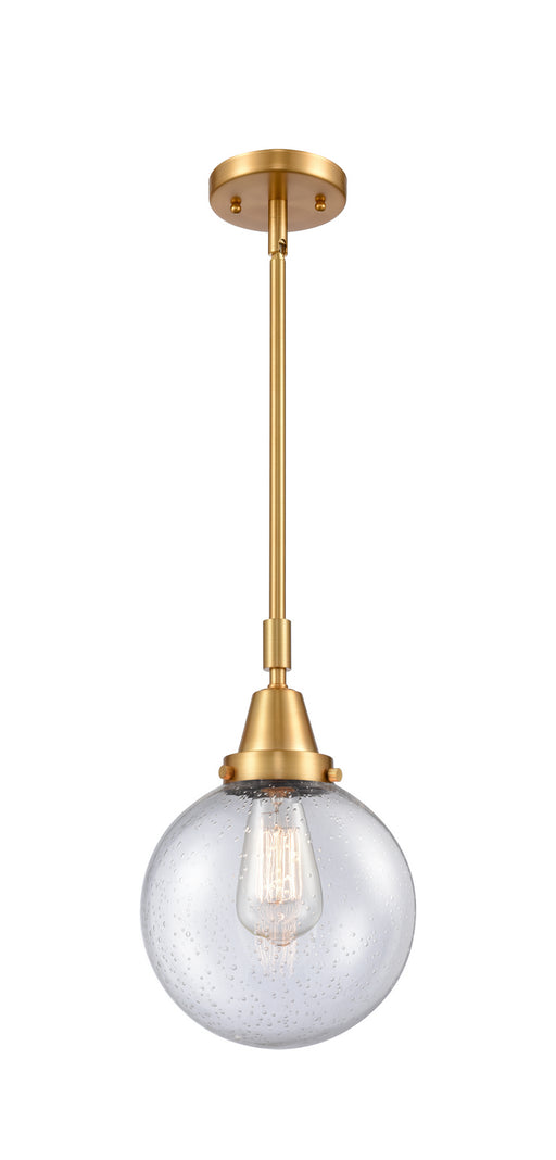 Innovations - 447-1S-SG-G204-8 - One Light Mini Pendant - Caden - Satin Gold