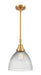 Innovations - 447-1S-SG-G222-LED - LED Mini Pendant - Caden - Satin Gold