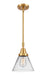 Innovations - 447-1S-SG-G42-LED - LED Mini Pendant - Caden - Satin Gold