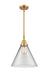 Innovations - 447-1S-SG-G42-L-LED - LED Mini Pendant - Caden - Satin Gold