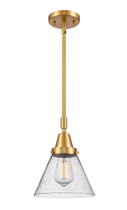 Innovations - 447-1S-SG-G44 - One Light Mini Pendant - Caden - Satin Gold