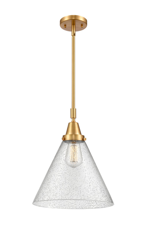 Innovations - 447-1S-SG-G44-L - One Light Mini Pendant - Caden - Satin Gold