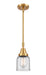 Innovations - 447-1S-SG-G52 - One Light Mini Pendant - Caden - Satin Gold