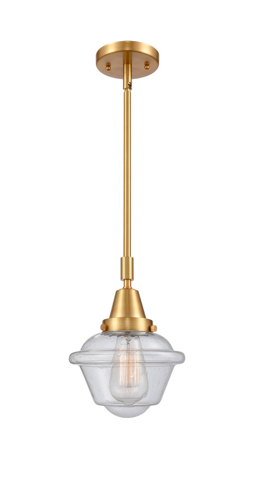 Innovations - 447-1S-SG-G534 - One Light Mini Pendant - Caden - Satin Gold