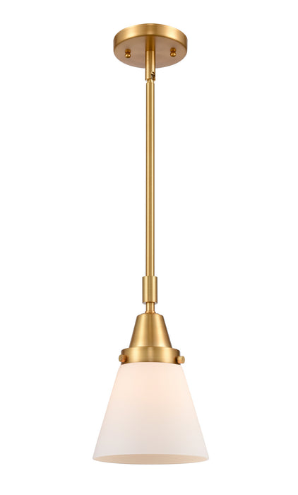 Innovations - 447-1S-SG-G61 - One Light Mini Pendant - Caden - Satin Gold