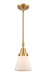 Innovations - 447-1S-SG-G61 - One Light Mini Pendant - Caden - Satin Gold