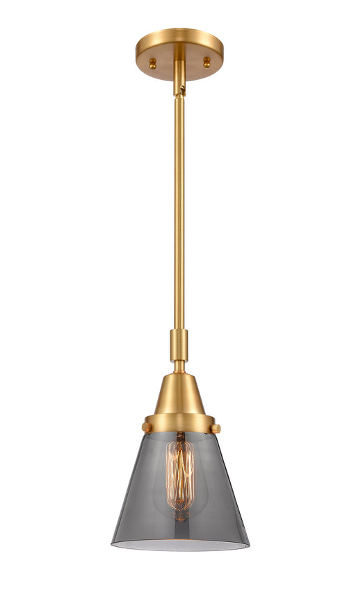 Innovations - 447-1S-SG-G63-LED - LED Mini Pendant - Caden - Satin Gold