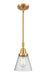 Innovations - 447-1S-SG-G64 - One Light Mini Pendant - Caden - Satin Gold