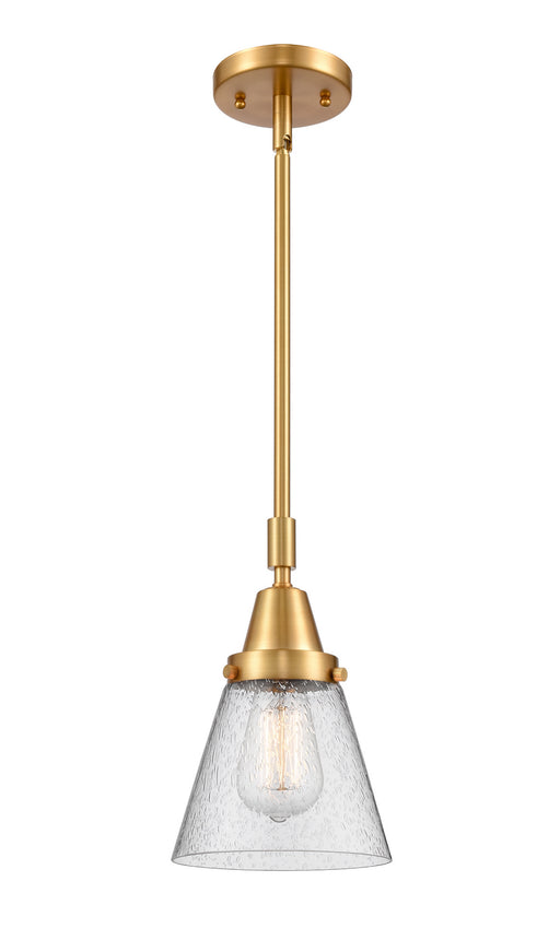 Innovations - 447-1S-SG-G64 - One Light Mini Pendant - Caden - Satin Gold