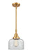 Innovations - 447-1S-SG-G72 - One Light Mini Pendant - Caden - Satin Gold