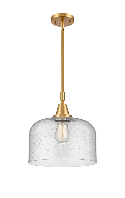 Innovations - 447-1S-SG-G74-L - One Light Mini Pendant - Caden - Satin Gold