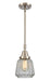 Innovations - 447-1S-SN-G142 - One Light Mini Pendant - Caden - Brushed Satin Nickel