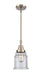 Innovations - 447-1S-SN-G184 - One Light Mini Pendant - Caden - Brushed Satin Nickel