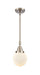 Innovations - 447-1S-SN-G201-6 - One Light Mini Pendant - Caden - Brushed Satin Nickel