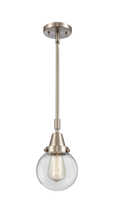 Innovations - 447-1S-SN-G202-6 - One Light Mini Pendant - Caden - Brushed Satin Nickel