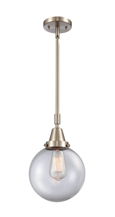 Innovations - 447-1S-SN-G202-8 - One Light Mini Pendant - Caden - Brushed Satin Nickel