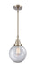 Innovations - 447-1S-SN-G202-8 - One Light Mini Pendant - Caden - Brushed Satin Nickel