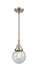 Innovations - 447-1S-SN-G204-6 - One Light Mini Pendant - Caden - Brushed Satin Nickel