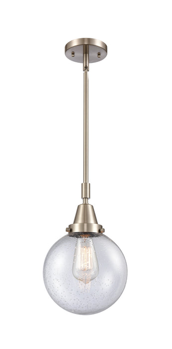 Innovations - 447-1S-SN-G204-8-LED - LED Mini Pendant - Caden - Brushed Satin Nickel