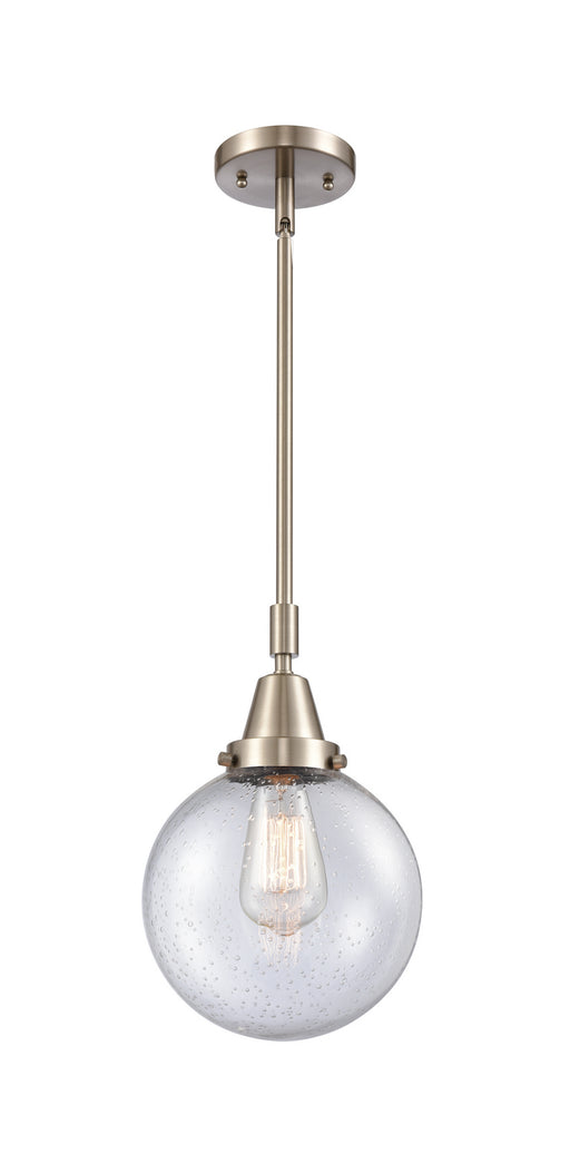 Innovations - 447-1S-SN-G204-8-LED - LED Mini Pendant - Caden - Brushed Satin Nickel