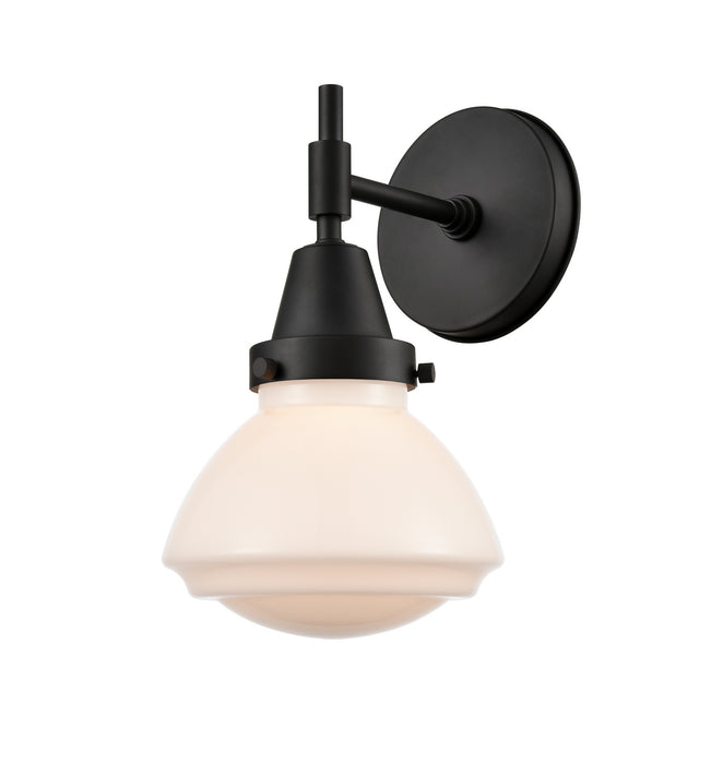 Innovations - 447-1W-BK-G321 - One Light Wall Sconce - Caden - Matte Black