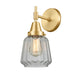 Innovations - 447-1W-SG-G142 - One Light Wall Sconce - Caden - Satin Gold
