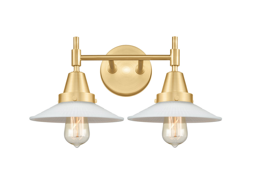 Innovations - 447-2W-SG-G1 - Two Light Bath Vanity - Caden - Satin Gold