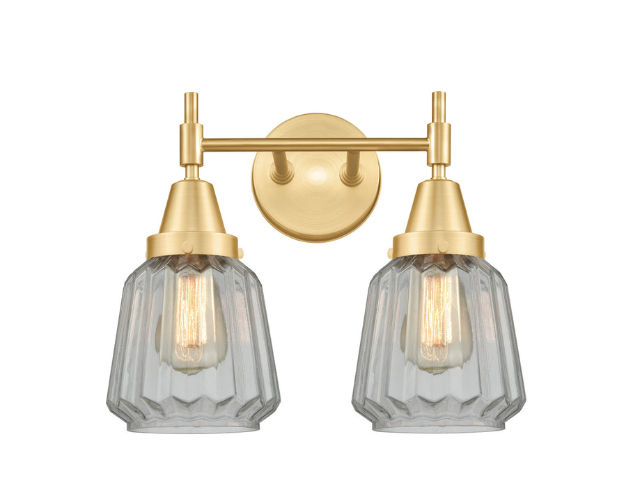 Innovations - 447-2W-SG-G142 - Two Light Bath Vanity - Caden - Satin Gold