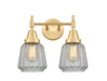 Innovations - 447-2W-SG-G142 - Two Light Bath Vanity - Caden - Satin Gold