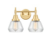 Innovations - 447-2W-SG-G172 - Two Light Bath Vanity - Caden - Satin Gold