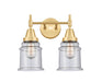 Innovations - 447-2W-SG-G184 - Two Light Bath Vanity - Caden - Satin Gold