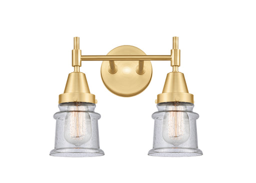 Innovations - 447-2W-SG-G184S - Two Light Bath Vanity - Caden - Satin Gold