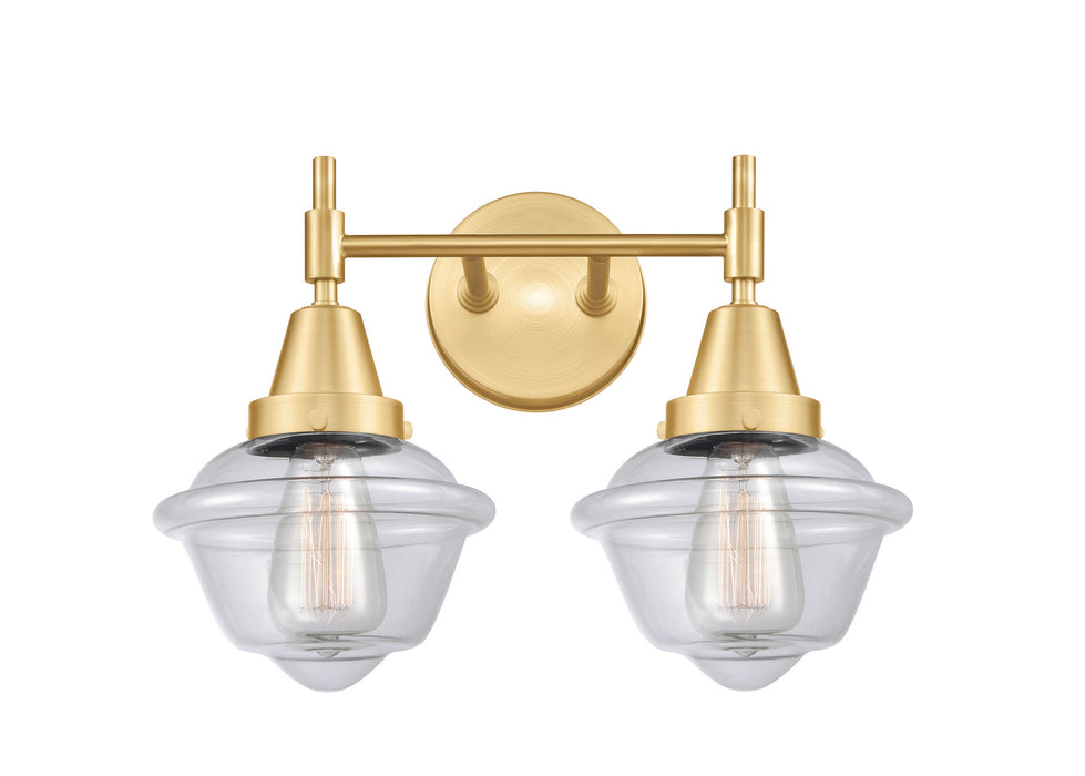 Innovations - 447-2W-SG-G532 - Two Light Bath Vanity - Caden - Satin Gold