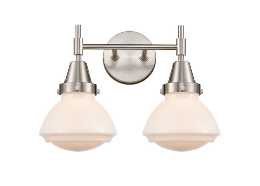 Innovations - 447-2W-SN-G321 - Two Light Bath Vanity - Caden - Satin Nickel