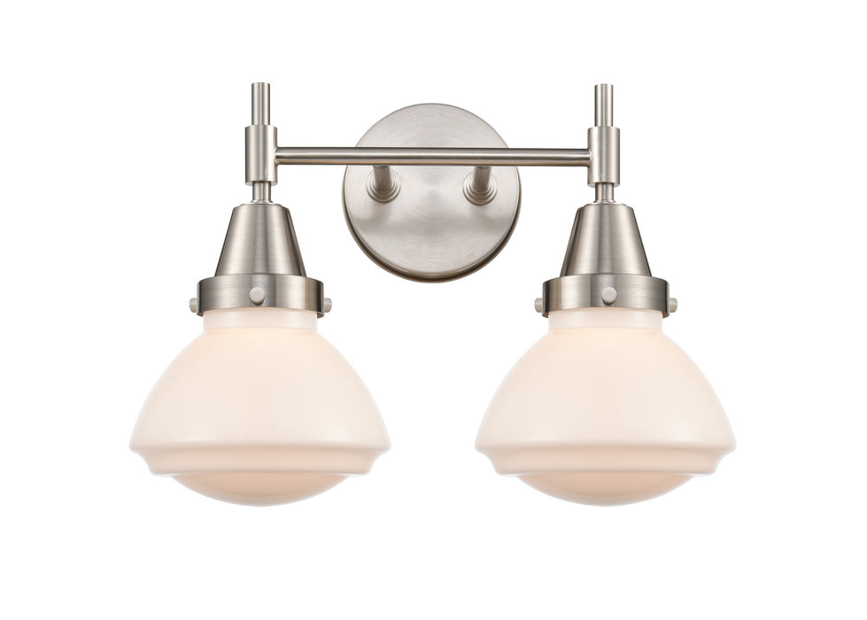 Innovations - 447-2W-SN-G321 - Two Light Bath Vanity - Caden - Satin Nickel