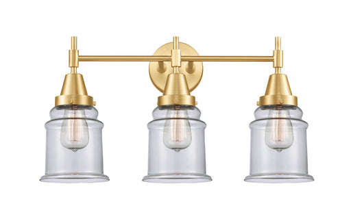 Innovations - 447-3W-SG-G182 - Three Light Bath Vanity - Caden - Satin Gold