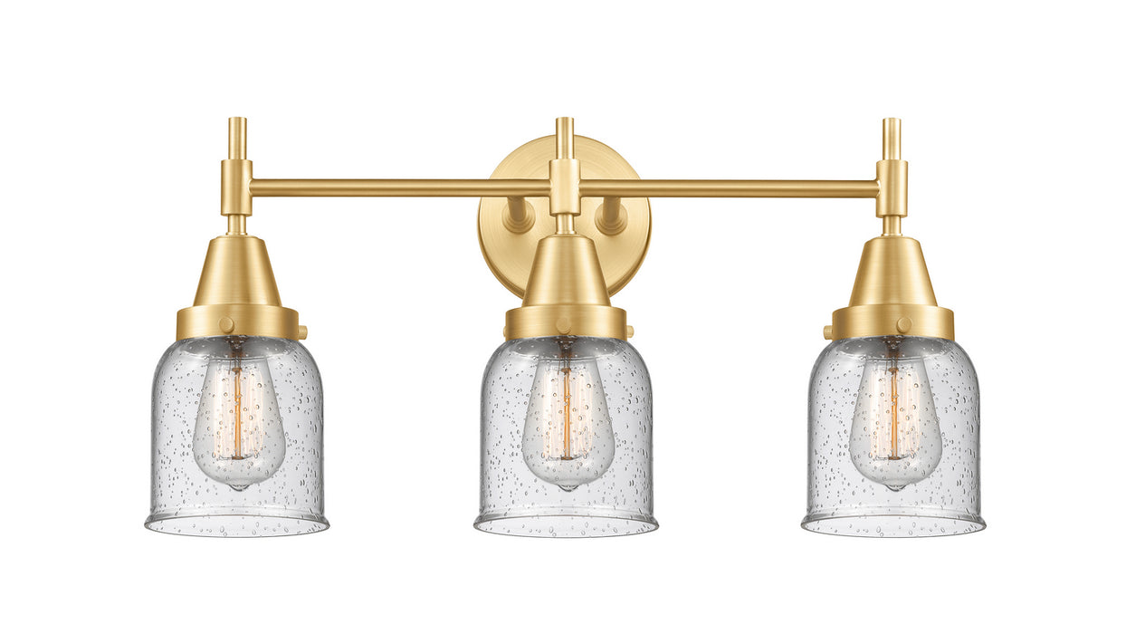 Innovations - 447-3W-SG-G54 - Three Light Bath Vanity - Caden - Satin Gold