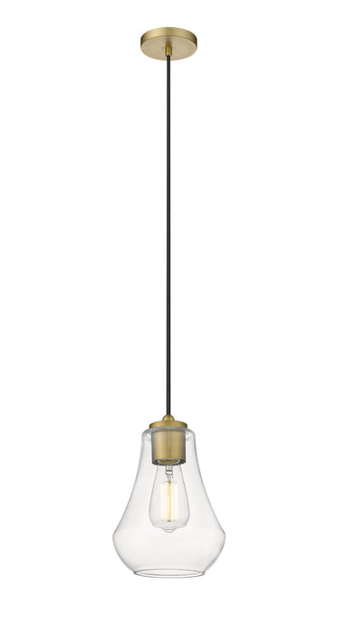 Innovations - 490-1P-BB-G572-7-LED - LED Mini Pendant - Auralume - Brushed Brass