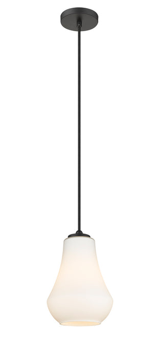 Innovations - 490-1P-BK-G571-7 - One Light Mini Pendant - Auralume - Matte Black
