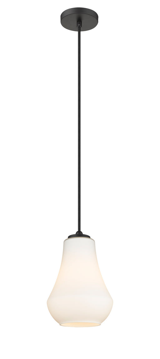 Innovations - 490-1P-BK-G571-7 - One Light Mini Pendant - Auralume - Matte Black