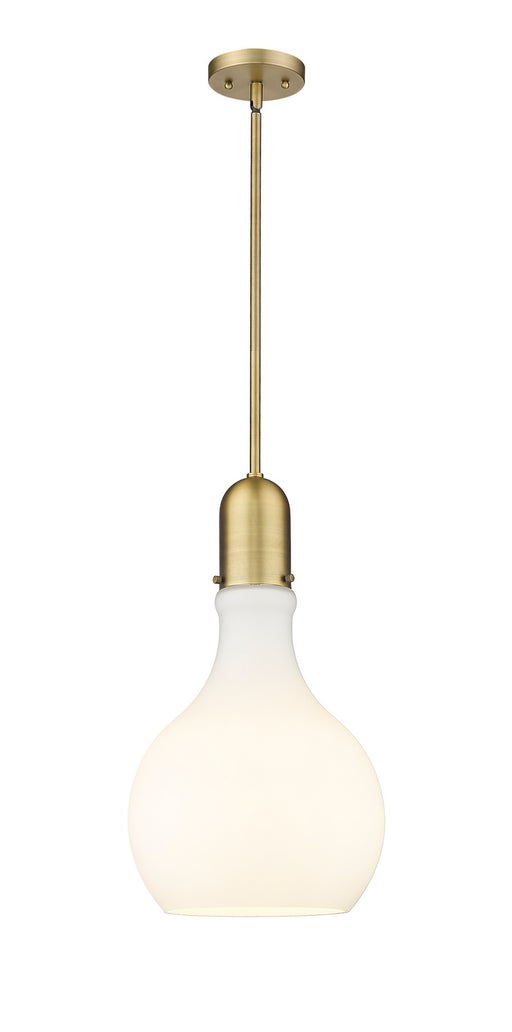 Innovations - 492-1S-BB-G581-12 - One Light Mini Pendant - Auralume - Brushed Brass