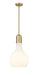 Innovations - 492-1S-BB-G581-12-LED - LED Mini Pendant - Auralume - Brushed Brass
