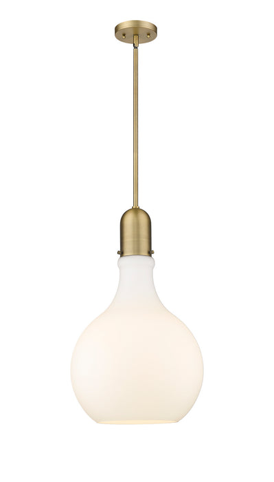 Innovations - 492-1S-BB-G581-14 - One Light Pendant - Auralume - Brushed Brass