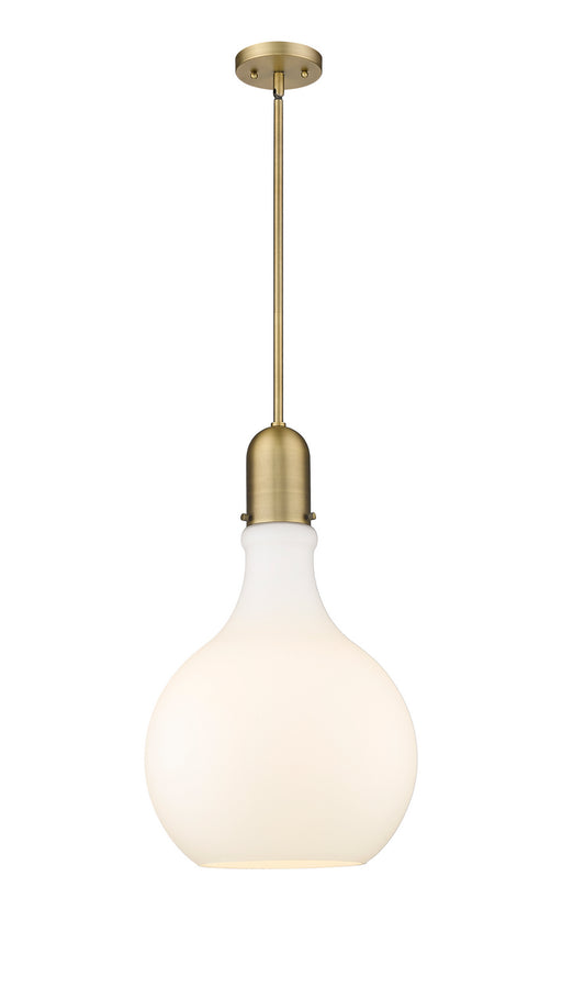 Innovations - 492-1S-BB-G581-14 - One Light Pendant - Auralume - Brushed Brass