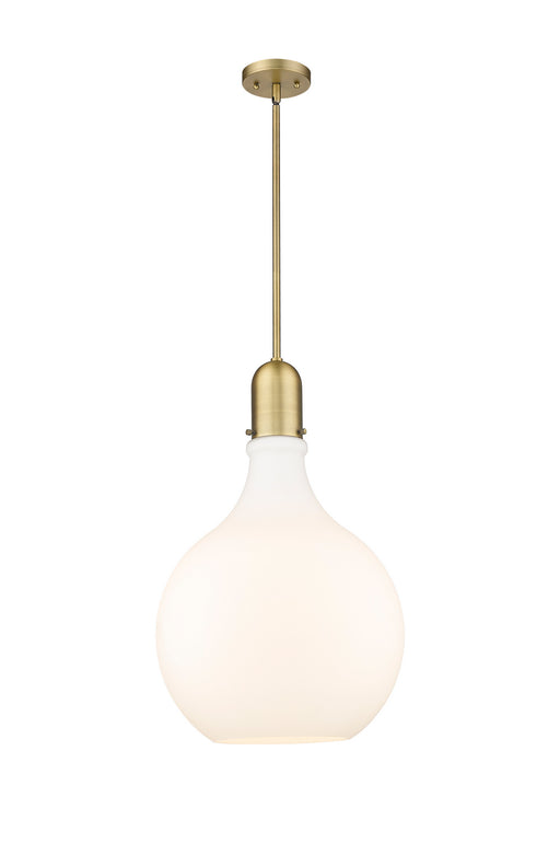 Innovations - 492-1S-BB-G581-16-LED - LED Pendant - Auralume - Brushed Brass